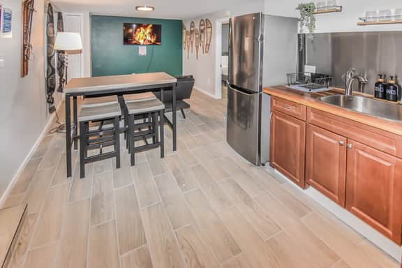 Cozy basement space with 2 bedrooms and kitchenette - Image 2